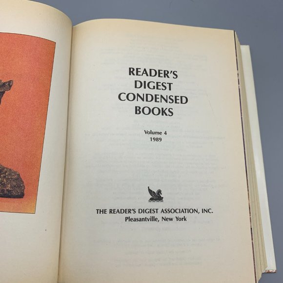 Reader's Digest Condensed Books Volume 4 from 1989 - Picture 9 of 12